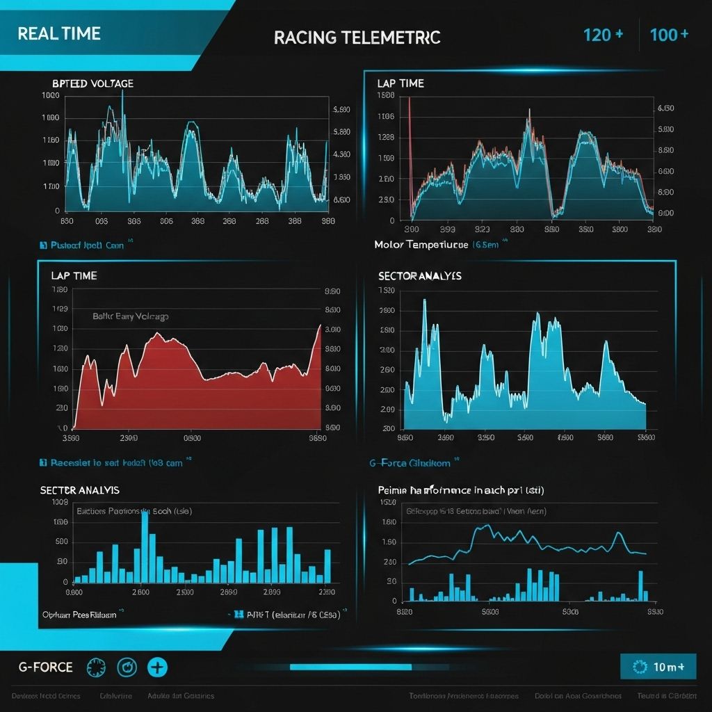 Real-time RC Racing Telemetry Data Visualization